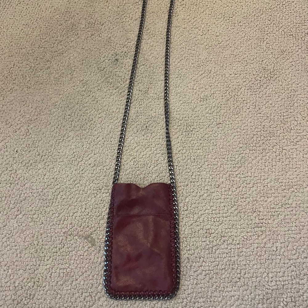 Maroon Purse